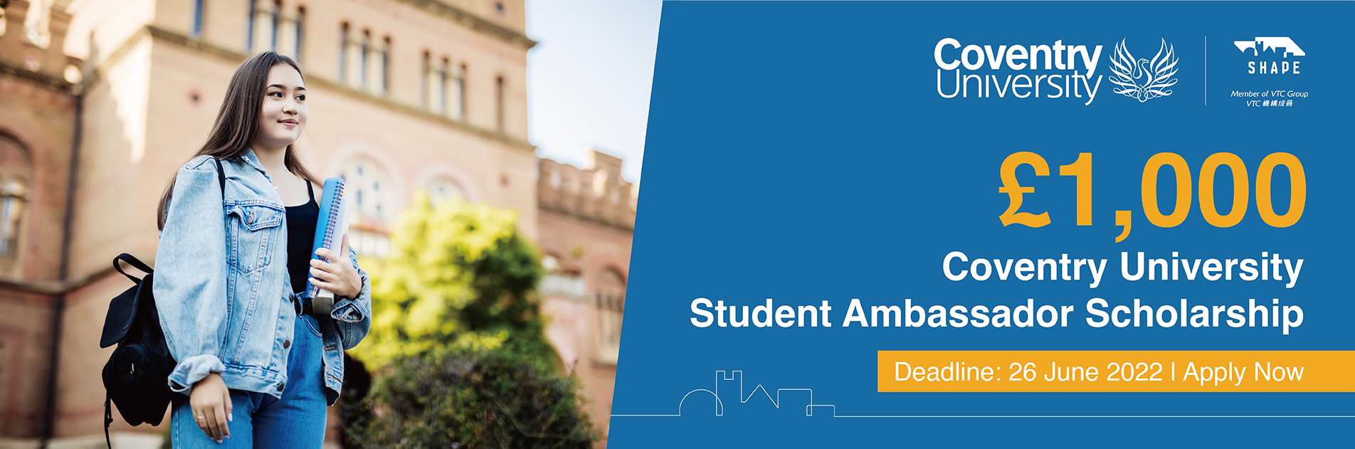 Enter To Win £1,000 Coventry University Student Ambassador Scholarship ...